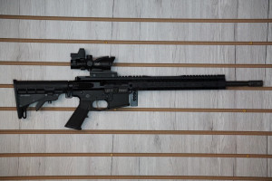 M4 Rifle outfitted with a Trijicon Optic